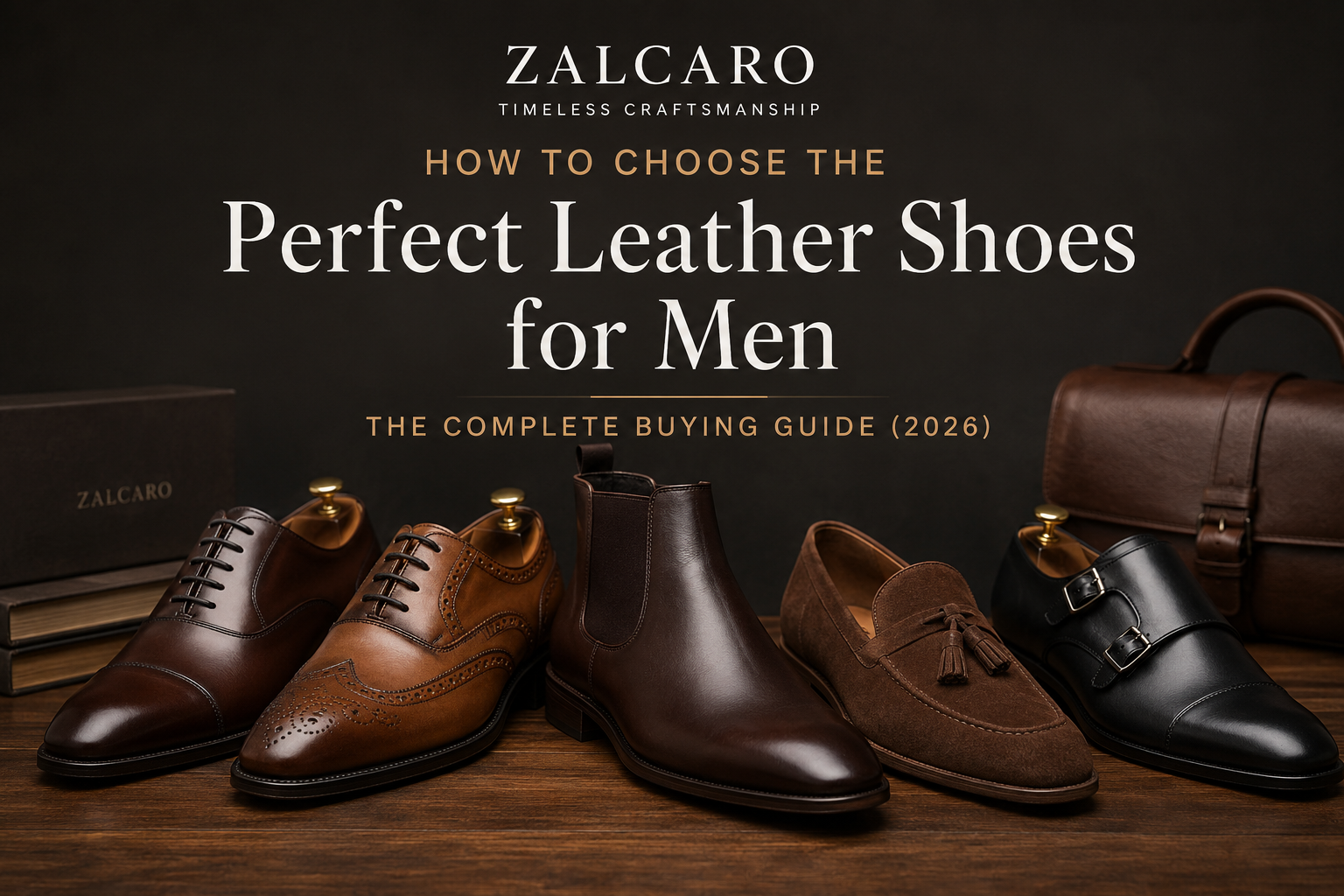 How to Choose the Perfect Leather Shoes for Men: The Complete Buying Guide (2026)