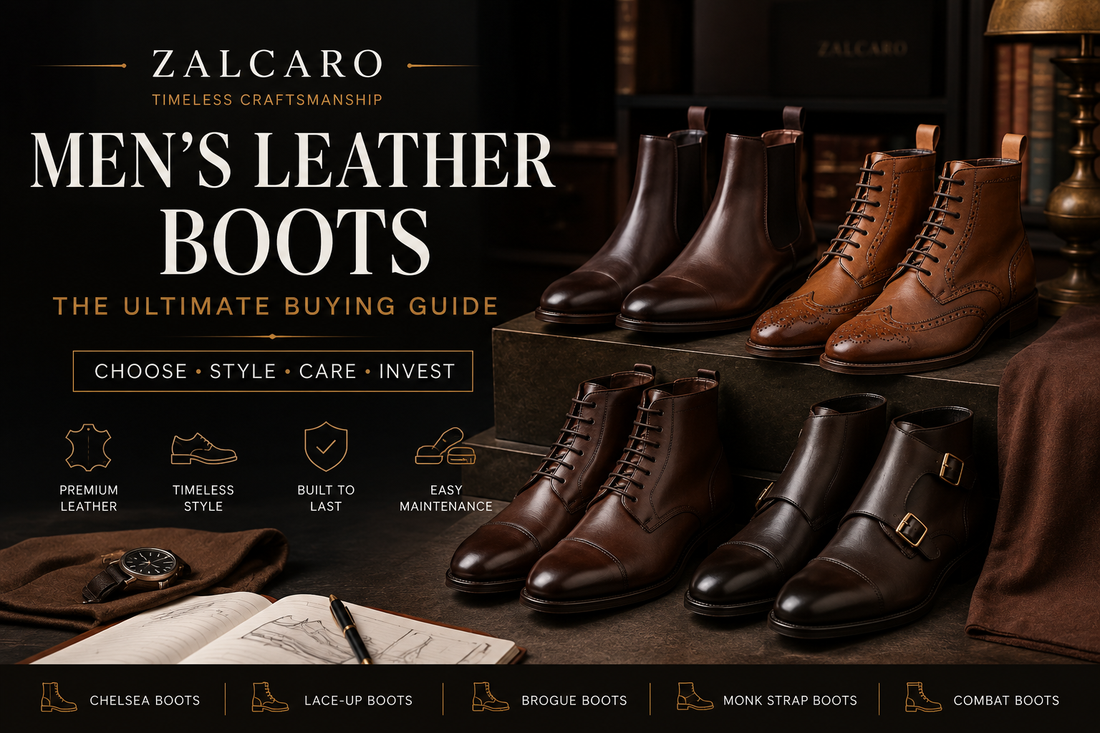 Men's Leather Boots: The Ultimate Buying Guide to Choosing Premium Boots in 2026