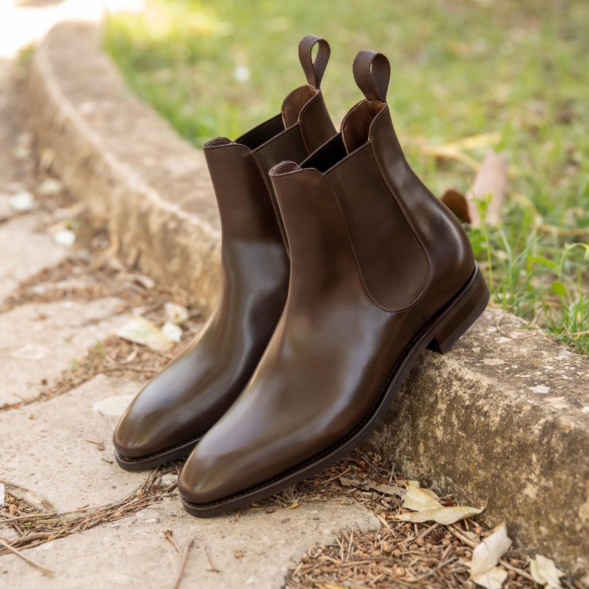 Brown Leather Chelsea Boots for Men - Classic Chelsea Boots for Men