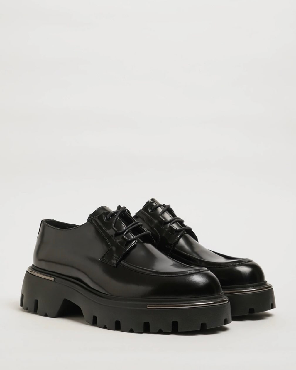 Men's Titan Noir Derby – Premium Italian Shoes